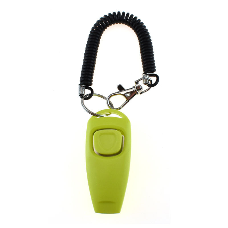 pet training clicker and whistle
