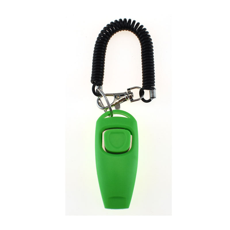 pet training clicker and whistle