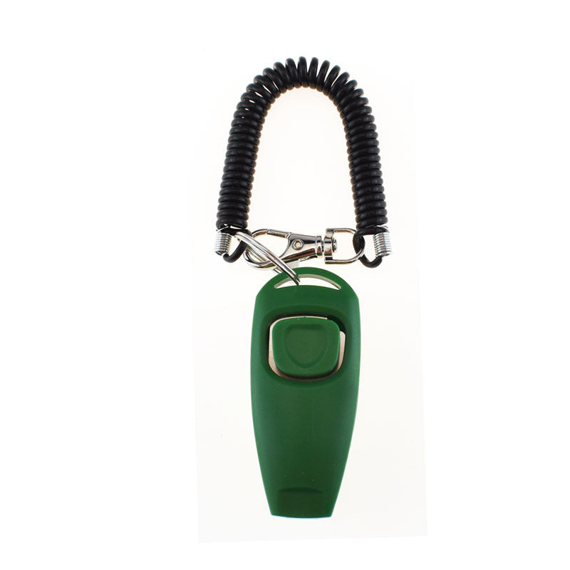 pet training clicker and whistle