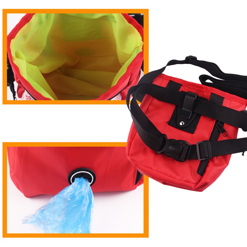 Portable Dog Treat Bag for Walks & Training