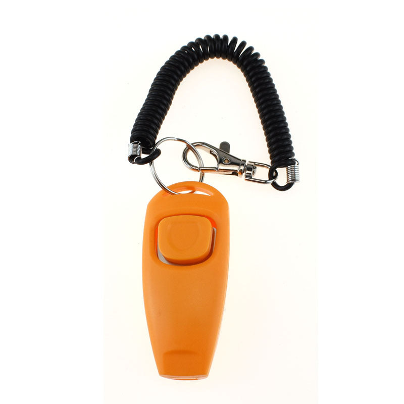 pet training clicker and whistle