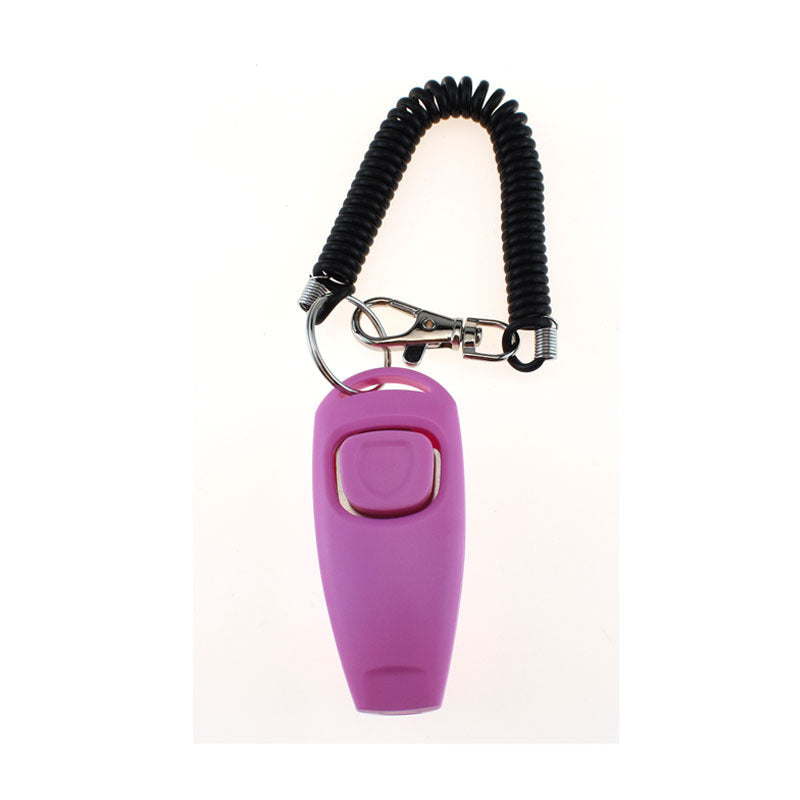 pet training clicker and whistle